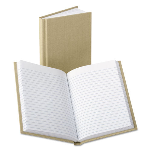 Bound Memo Books, Narrow Rule, Tan Cover, 7 X 4.13, 96 Sheets