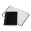 Laboratory Notebook, Data/lab-record Format, Black/red Cover, 10.38 X 8.13, 150 Sheets