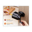 Antimicrobial Manual Pencil Sharpener, Manually-powered, 5.44 X 2.69 X 4.33, Black