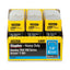 Sharpshooter Heavy-duty Tacker Staples, 0.25" Leg, 0.5" Crown, Steel, 1,000/box