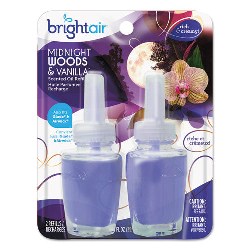 Electric Scented Oil Air Freshener Refill, Sweet Lavender And Violet, 0.67 Oz Bottle, 5/pack