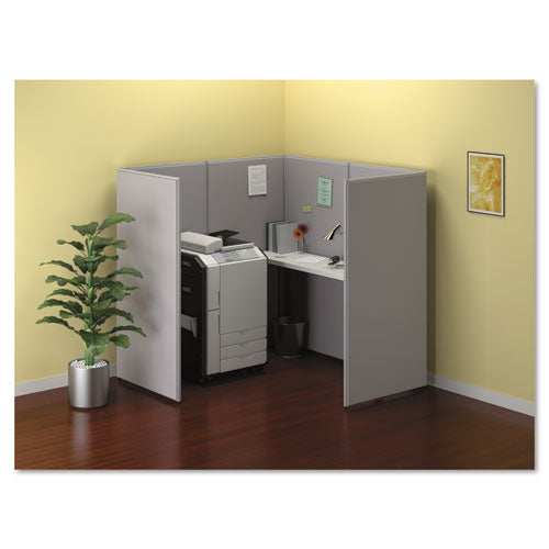 Verse Office Panel, 60w X 42h, Gray