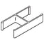 Verse Quick Connect 180 Degree Connecting Hardware, Gray, 2/pack