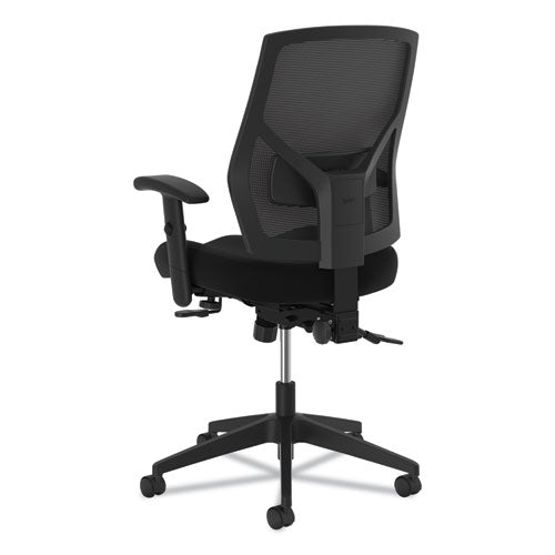 Vl582 High-back Task Chair, Supports Up To 250 Lb, 19" To 22" Seat Height, Black