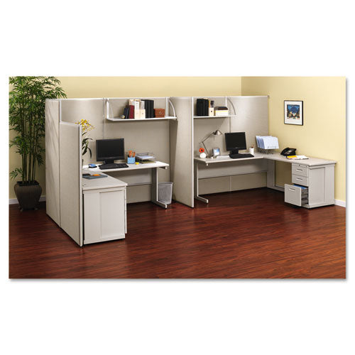 Verse Panel System Hanging Shelf, 60w X 12.75d, Gray