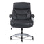 3-forty-one Big And Tall Chair, Supports Up To 400 Lb, 19" To 22" Seat Height, Black Seat/back, Chrome Base