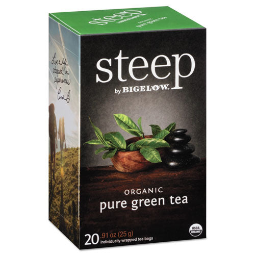 Steep Tea, Lemon Ginger, 1.6 Oz Tea Bag, 20/box
