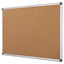Value Cork Bulletin Board With Aluminum Frame, 24 X 36, Natural Surface, Silver Aluminum Frame