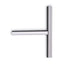 Protector Series Mobile Glass Panel Divider, 49 X 22 X 69, Clear/aluminum
