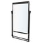 Folds-to-a-table Melamine Easel, 28.5 X 37.5, White, Steel/laminate