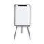 Magnetic Gold Ultra Dry Erase Tripod Easel With Extension Arms, 32" To 72", Black/silver