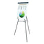 Telescoping Tripod Display Easel, Adjusts 35" To 64" High, Metal, Black