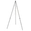 Instant Easel, 61.5" High, Black, Steel, Heavy-duty