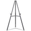 Quantum Heavy Duty Display Easel, 35.62" To 61.22" High, Plastic, Black