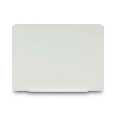 Magnetic Glass Dry Erase Board, 60 X 48, Opaque White Surface