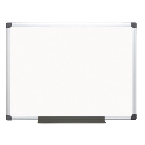 Value Lacquered Steel Magnetic Dry Erase Board, 24 X 36, White Surface, Silver Aluminum Frame