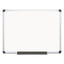 Value Lacquered Steel Magnetic Dry Erase Board, 48 X 36, White Surface, Silver Aluminum Frame