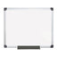 Value Lacquered Steel Magnetic Dry Erase Board, 48 X 36, White Surface, Silver Aluminum Frame