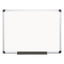 Value Lacquered Steel Magnetic Dry Erase Board, 48 X 36, White Surface, Silver Aluminum Frame
