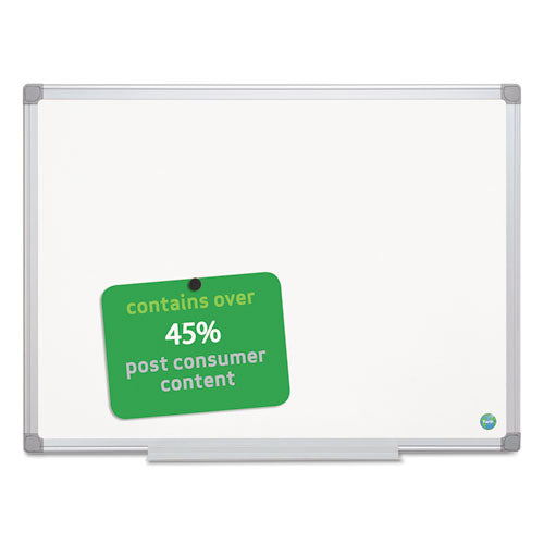 Earth Gold Ultra Magnetic Dry Erase Boards, 36 X 48, White Surface, Silver Aluminum Frame