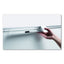 Ruled Magnetic Steel Dry Erase Planning Board, 48 X 36, White Surface, Silver Aluminum Frame