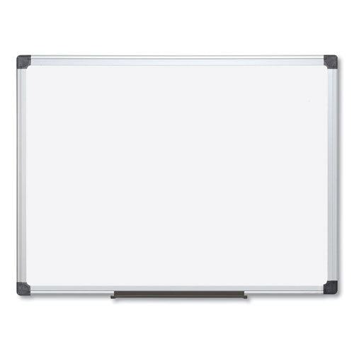 Value Lacquered Steel Magnetic Dry Erase Board, 96 X 48, White Surface, Silver Aluminum Frame