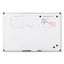 Value Lacquered Steel Magnetic Dry Erase Board, 96 X 48, White Surface, Silver Aluminum Frame