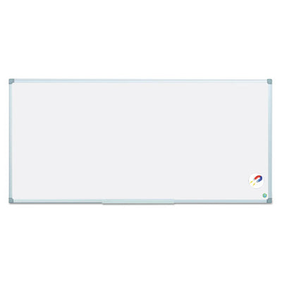 Earth Gold Ultra Magnetic Dry Erase Boards, 96 X 48, White Surface, Silver Aluminum Frame