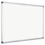 Value Lacquered Steel Magnetic Dry Erase Board, 72 X 48, White Surface, Silver Aluminum Frame