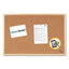 Value Cork Bulletin Board With Oak Frame, 24 X 36, Natural Surface, Oak Frame