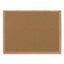 Value Cork Bulletin Board With Oak Frame, 24 X 36, Natural Surface, Oak Frame
