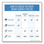 Gold Ultra Magnetic Dry Erase Boards, 36 X 24, White Surface, White Aluminum Frame