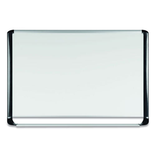 Pure Platinum Magnetic Dry Erase Board, 96 X 48, White Surface, Silver/black Aluminum Frame