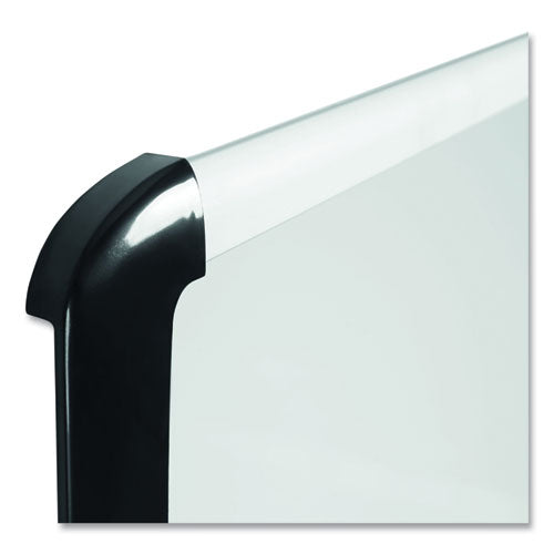 Pure Platinum Magnetic Dry Erase Board, 96 X 48, White Surface, Silver/black Aluminum Frame