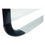 Gold Ultra Magnetic Dry Erase Boards, 72 X 48, White Surface, Black Aluminum Frame