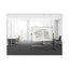 Earth Silver Easy Clean Mobile Revolver Dry Erase Boards, 36 X 48, White Surface, Silver Steel Frame