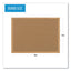 Earth Cork Board, 36 X 24, Natural Surface, Oak Wood Frame