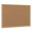 Earth Cork Board, 36 X 24, Natural Surface, Oak Wood Frame