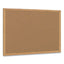 Earth Cork Board, 48 X 36, Natural Surface, Oak Wood Frame