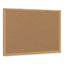 Earth Cork Board, 72 X 48, Natural Surface, Oak Wood Frame