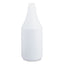 Embossed Spray Bottle, 24 Oz, Clear, 24/carton