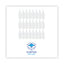 Embossed Spray Bottle, 32 Oz, Clear, 24/carton