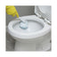 Deluxe Bowl Mop, 10" Handle, 2" Mop Head, White, 25/carton