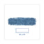 Dust Mop Head, Cotton/synthetic Blend, 36 X 5, Looped-end, Blue