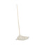 Handle/deck Mops, 16 Oz White Cotton Head, 48" Oak Wood Handle
