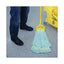 Ecomop Looped-end Mop Head, Recycled Fibers, Extra Large Size, Green, 12/ct