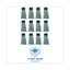 Echomop With Looped-end Wet Head, Synthetic/cotton, Medium, Blue, 12/carton