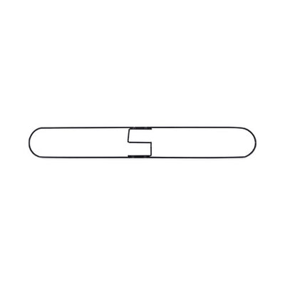 Clip-on Dust Mop Frame, 36w X 5d, Zinc Plated
