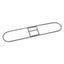 Clip-on Dust Mop Frame, 48w X 5d, Zinc Plated