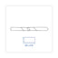 Clip-on Dust Mop Frame, 60w X 5d, Zinc Plated